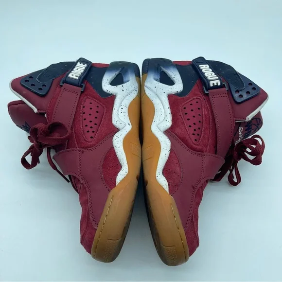 Patrick Ewing Shoes 10.5 Men’s Maroon White Rogue Lace Up High Tops